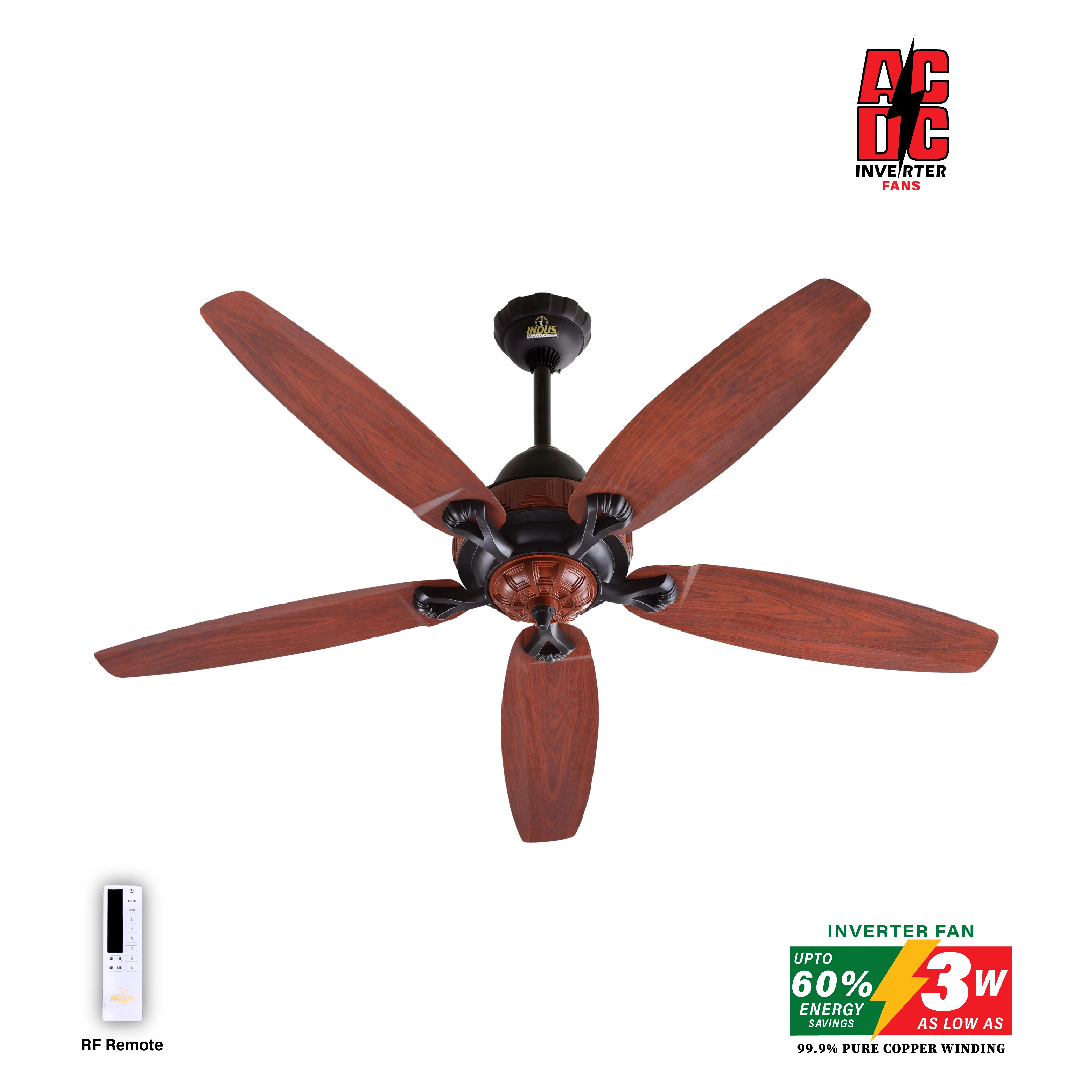 Marvel Plus Model Ceiling Fan (AC DC Fan) - Image 3