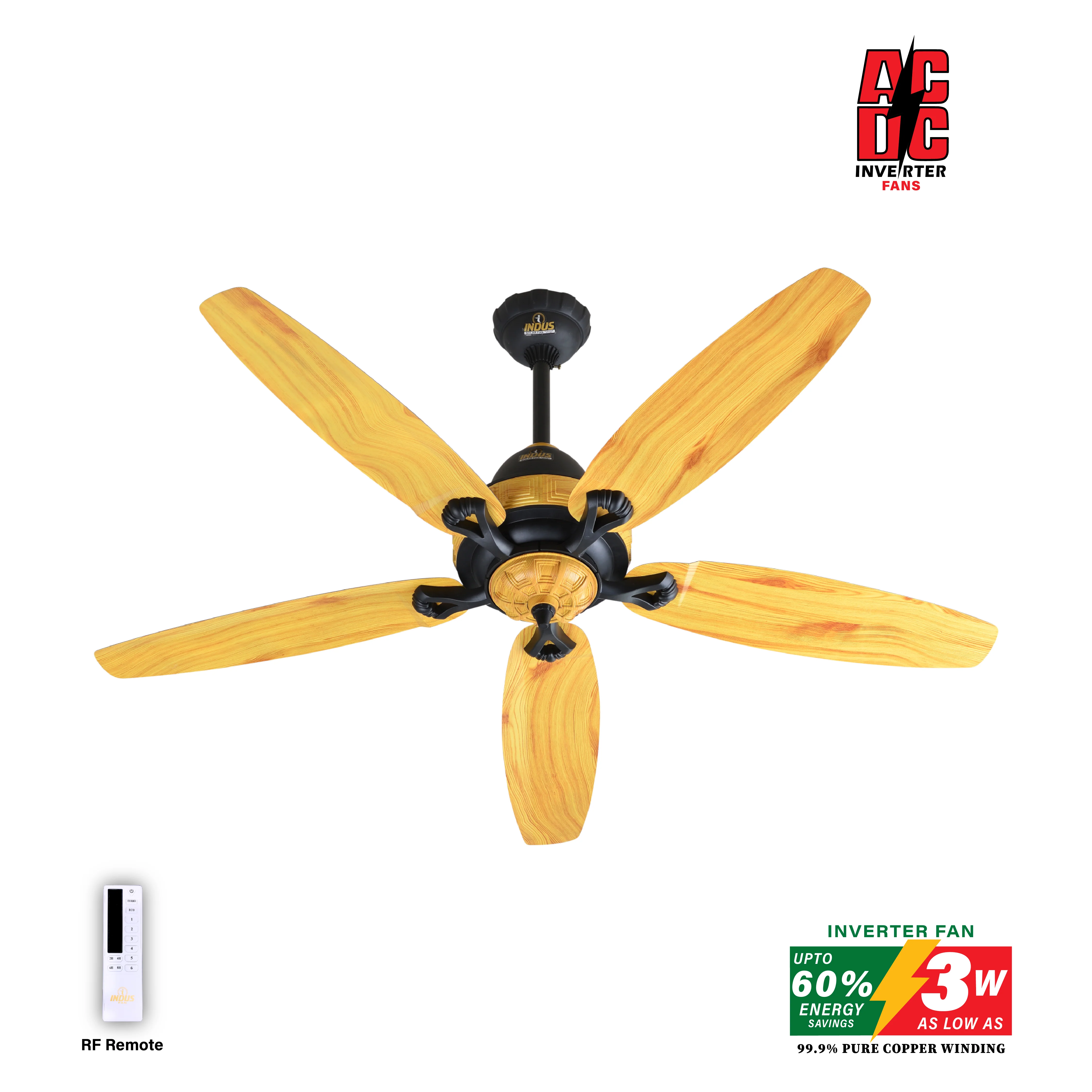 Marvel Plus Model Ceiling Fan (AC DC Fan) - Image 4