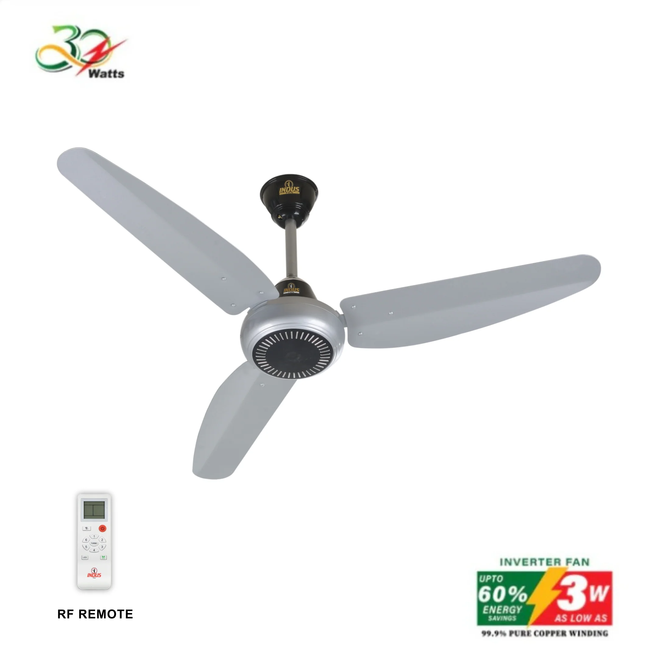 Sparkle Model Ceiling Fan (30-Watt Inverter Fans) | Best Fans In Pakistan - Image 5
