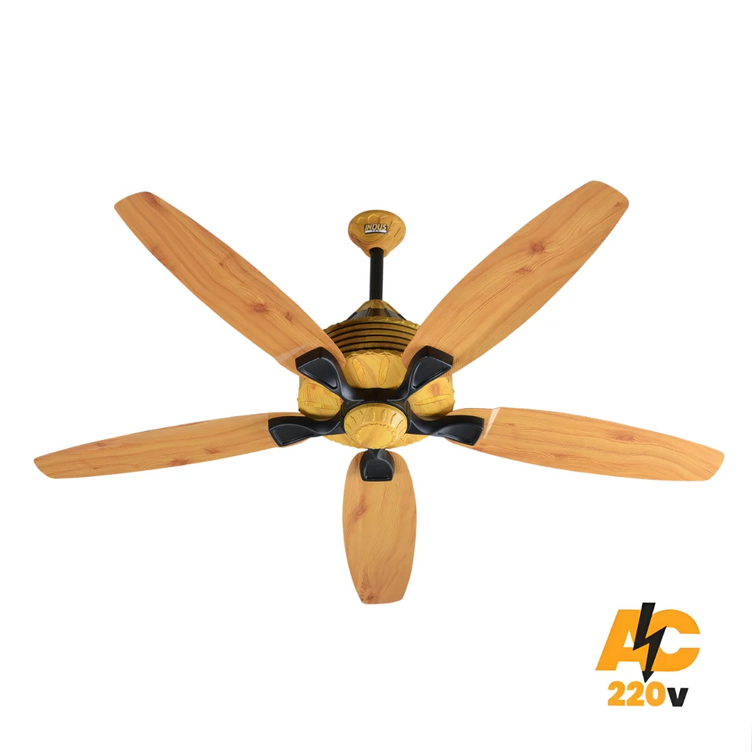 Tulip Model Ceiling Fan (AC 220V) - Image 3
